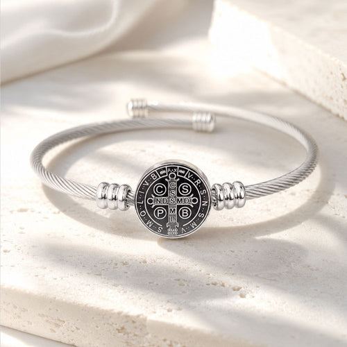 Bracelete Medalha de São Bento